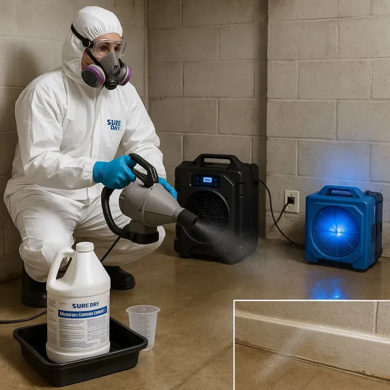 Sanitization and Odor Removal process in Lancaster County, SC
