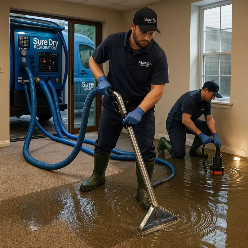 Water Extraction and Removal process in Lancaster County, SC